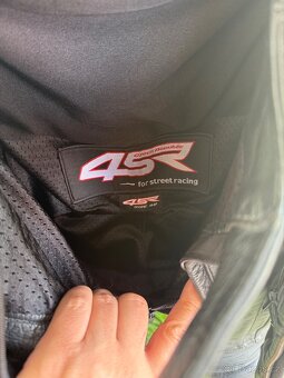 Kožená bunda (50) a kalhoty 4SR (48) (kombinéza) - 4