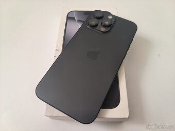 apple iphone 16 PRO MAX 256gb Black Titanium / Batéria 100% - 4