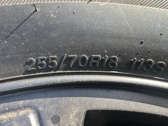 5x127 R18 originál alu disky s pneu Jeep Wrangler NOVÉ - 4