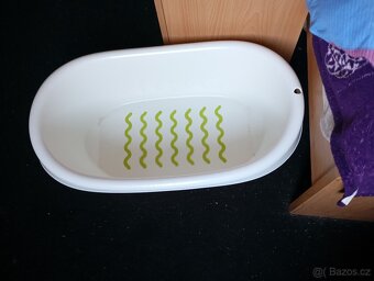 Vanička s lehatkem ,přebalovací podložka - 4