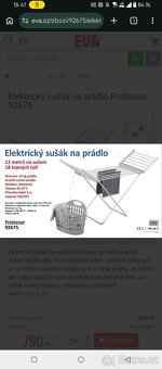 Elektrický sušák na prádlo - 4