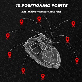 Zavážecí lod´ V020 , GPS, loďka na ryby - 4