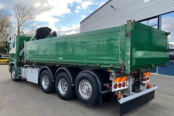 Scania G 490 - 8x4 – Valník/Sklápěč + HR-HIAB 24tnm – EURO 6 - 4