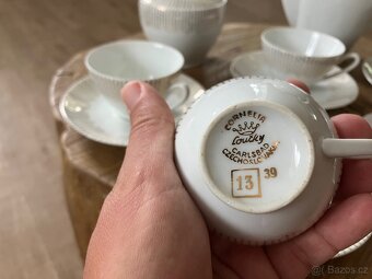 Porcelánový servis Cornelia Loučky Karlsbad Czechoslovakia - 4
