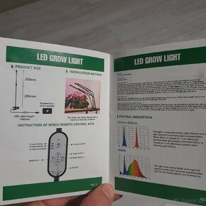 Led osvětlení, 4 lišty a klip, napájecí 3A USB adaptér - 4