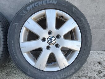 Alukola Vw Golf, Touran, 16 originál vč. 205/55 R16 91V - 4