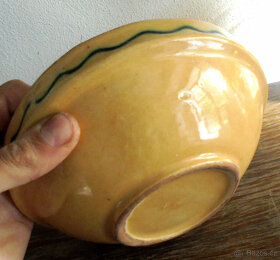 Miska keramická retro zdobená - 4