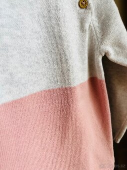 Dívčí svetr H&M – výborný stav, vel.86 - 4