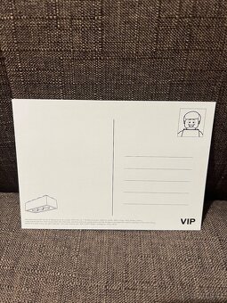 VIP Postcard/Pohlednice Eiffel tower + stickers - 4