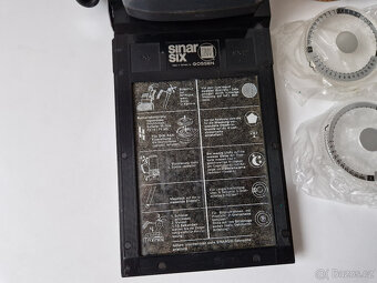 Starý Expozimetr na záda 4x5 Gossen Sinar Six VF - 4