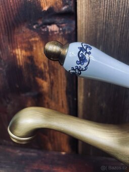 Baterie umyvaldu mosazná  nová - 4