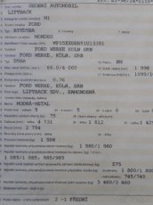 Náhradní díly Ford Mondeo 2.0 TDi,66 kw,rok 2002 - 4