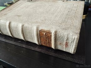 starožitná kniha rok 1733 - 4