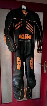 Kožená 1 - dílná kombinéza KTM - 4
