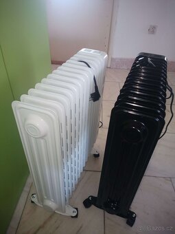 Olejové radiátory Sencor 13 žeber 2500W - 4