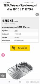 TEKA Tekaway Stylo Nerezový dřez 1B 1D P 11107064 - 4