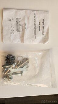 Posilovací lavice Weight Bench A5 – použitá - 4