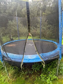 Trampolína s ochrannou sítí - 4