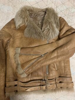 Kožená dámská bunda Ermanno Scervino - 4