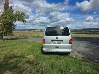 VW T5 Caravelle 1.9, 75kw, 9míst,LONG 2x šoupačky - 4
