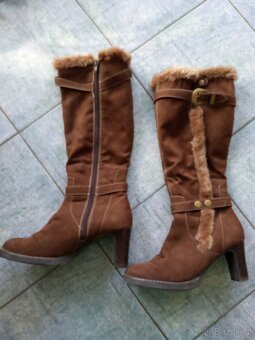 Kozačky, sportovní vycházková obuv, vel. 41 - 4