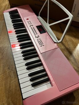 Klávesy McGrey růžově - nové - 4