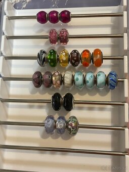 velky vyběr pandora skleněných koralku - 4