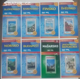 DVD filmy - cestovatelská sbírka - 4
