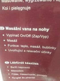 Masážní vana na nohy - 4