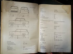 Příručka Trabant 601 v němčině, r. 1976 - 4