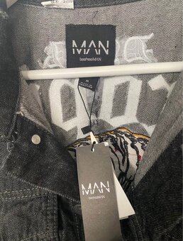 Pánská stylová riflová bunda - 4