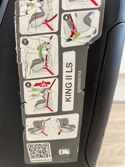 Autosedačka Britax Romer King II LS - 4