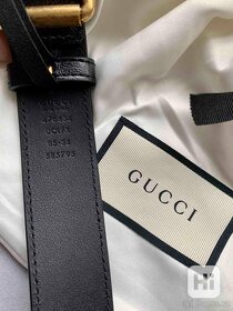 Gucci GG Marmont Matelassé Taška na opasek 85 černá Dámská - 4