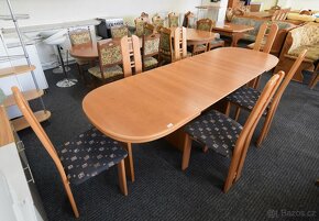 Jídelní stůl a židle 6ks - 4