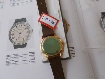 nove nenosene zlacene vzacne hodinky prim rok 1993 funkcni - 4