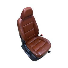 Sedačky hnědá kůže tera VW Tiguan 5N r.v. 2008 - 4