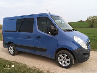 Opel movano 2.3 92kw 6 míst - 4