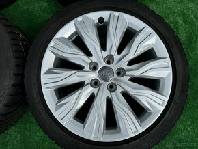 Originál alu kola Audi A4 B9 S4 5x112 R18 zimní - 4