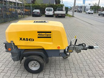 Mobilní přívěsný kompresor Atlas Copco XAS 48, 2019rv - 4
