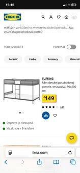 Poschodová posteľ - 4