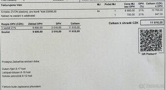 Krmelec ZVON plastový pro koně - 4
