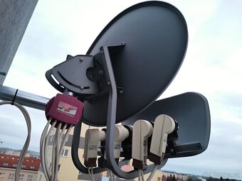 Prodám satelitní parabolu Maximum Toroidal T-55 + 4x LNB - 4