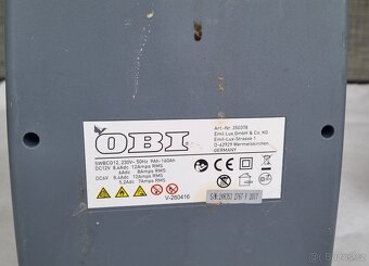 OBI BLG-12A – nabíječka autobaterií 6V/12V, 12A - 4