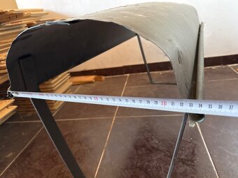 Stříška na komín / napoleonek 83x43x34cm - měď - 4