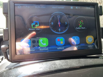 7" bezdrátový displej do auta, Android Auto, Apple Carplay, - 4