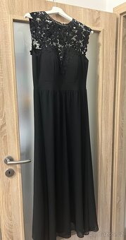 Černé plesové šaty - 4