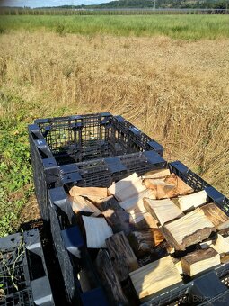 Skladovací kontejnery/boxy na palivové dřevo. - 4