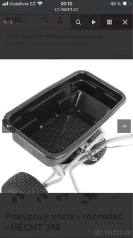 Posypový vozík/rozmetadlo nový - 4
