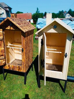 Dřevěné udírna - 4