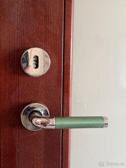 3x dřevěné prosklené dveře - 4